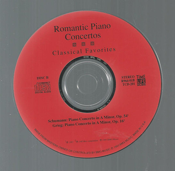 Various : Romantic Piano Concertos (2xCD, Comp)