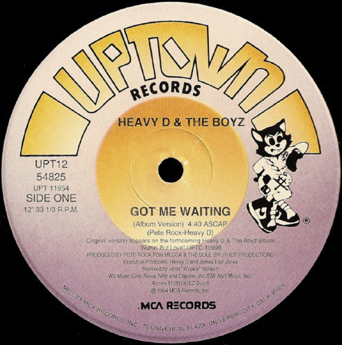 Heavy D. & The Boyz : Got Me Waiting (12")