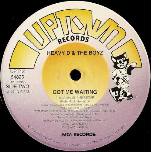 Heavy D. & The Boyz : Got Me Waiting (12")