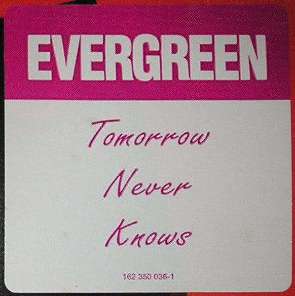 Evergreen (32) : Tomorrow Never Knows (12", Promo)