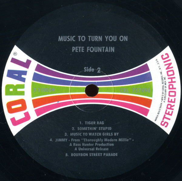 Pete Fountain : Music To Turn You On (LP, Pin)