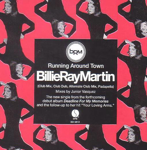 Billie Ray Martin : Running Around Town (12", Promo)
