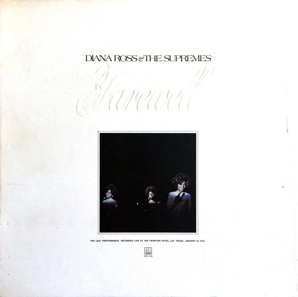 The Supremes : Farewell (2xLP, Album + Box)