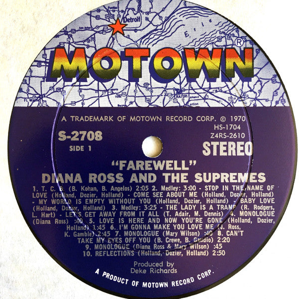 The Supremes : Farewell (2xLP, Album + Box)