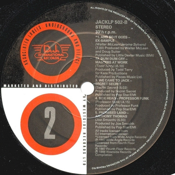 Various : Jackmaster 2 (2xLP, Comp, Ltd)