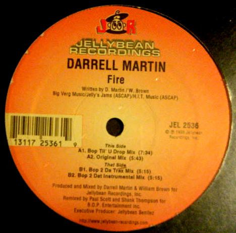 Darrell Martin : Fire (12")