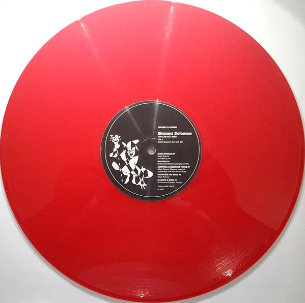 Shauna Solomon : You Can Get Over (Ralphi Rosario Remixes) (Advanced DJ Promo) (12", Advance, Promo, Red)