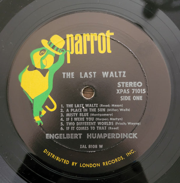Engelbert Humperdinck : The Last Waltz (LP, Album, Wad)