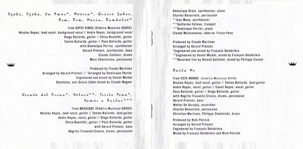 Gipsy Kings : The Best Of The Gipsy Kings (CD, Comp)