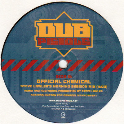 Dub Pistols : Official Chemical (12", Promo)
