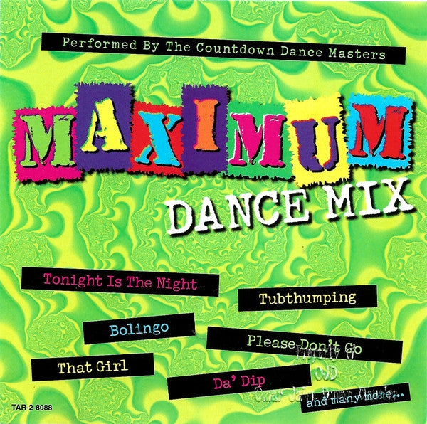 The Countdown Dance Masters : Maximum Dance Mix (3xCD, Album, Comp)