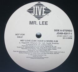 Mr. Lee : Hey Love (Can I Have A Word) (12", Promo)