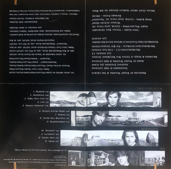 The Church : Gold Afternoon Fix (CD, Album)