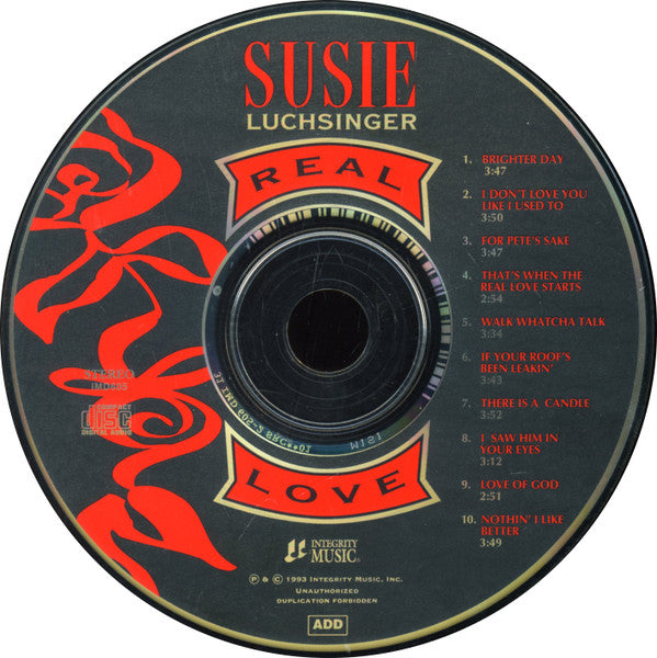 Susie Luchsinger : Real Love (CD, Album)