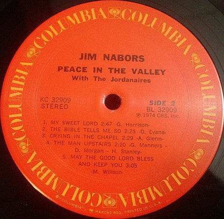 Jim Nabors : Peace In The Valley (LP, Album)