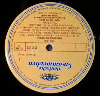 Franz Liszt, Roberto Szidon : Hungarian Rhapsodies (LP, Album)