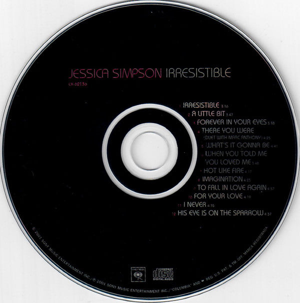Jessica Simpson : Irresistible (CD, Album)