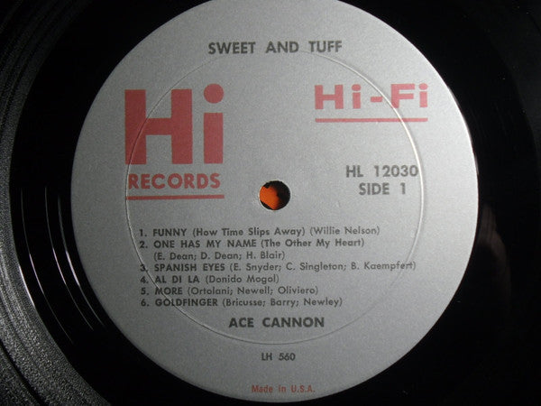 Ace Cannon : Sweet And Tuff (LP, Mono)