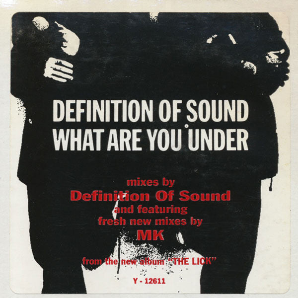 Definition Of Sound : What Are You Under (12")