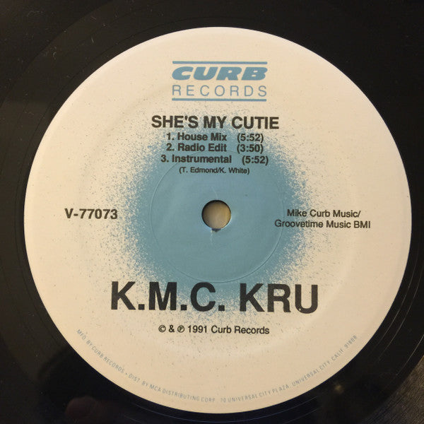 K.M.C. Kru : She's My Cutie / The Devil Came Up To Michigan (12", Single)