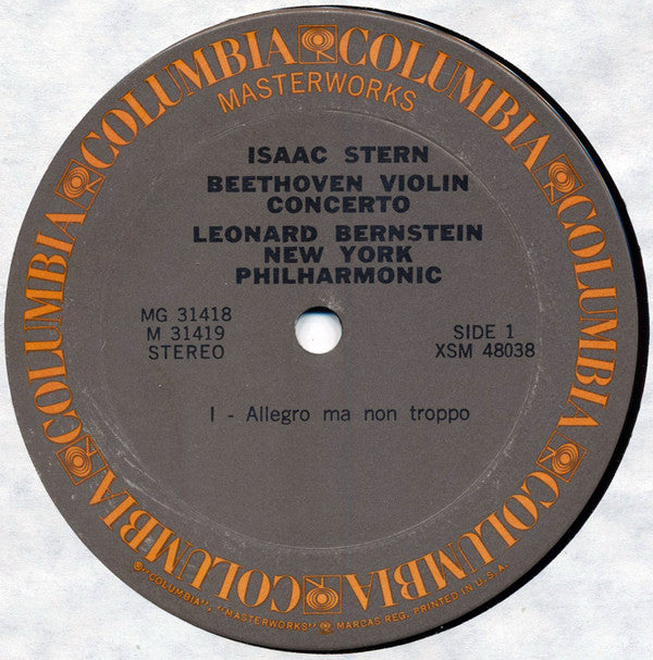 Isaac Stern : The Great Beethoven & Brahms Violin Concertos (2xLP, Comp)