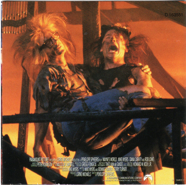 Various : Music From The Motion Picture Wayne's World (CD, Comp, Club)