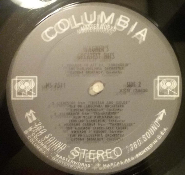 Richard Wagner : Wagner's Greatest Hits (LP, Comp)