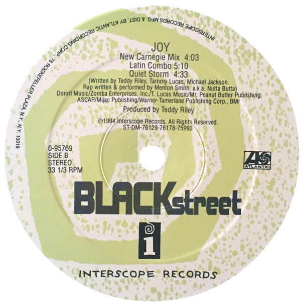 Blackstreet : Joy (12")