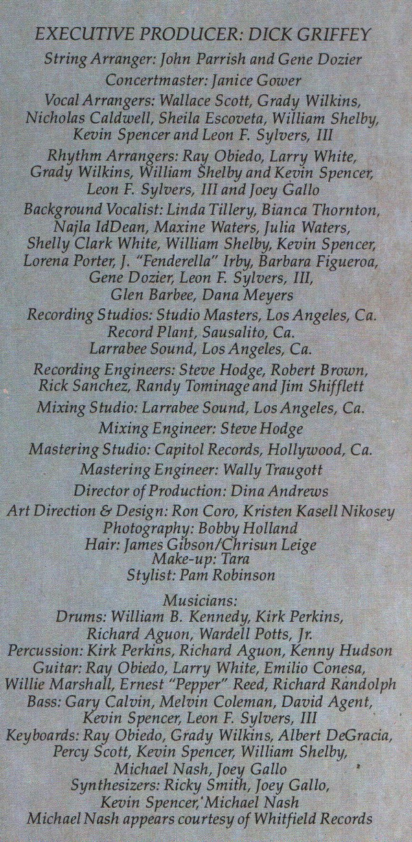 Carrie Lucas : Still In Love (LP, Album, SP)