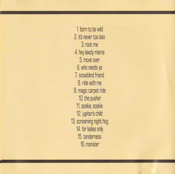 Steppenwolf : 16 Greatest Hits (CD, Comp, RE)