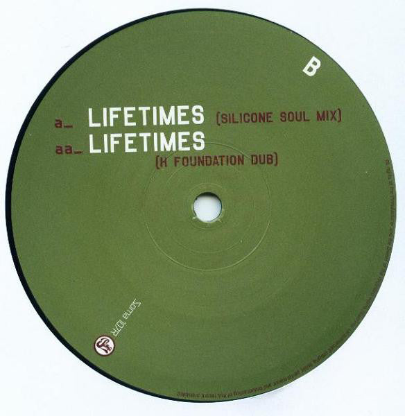Slam Featuring Tyrone Palmer : Lifetimes (Remixes) (12", Single)