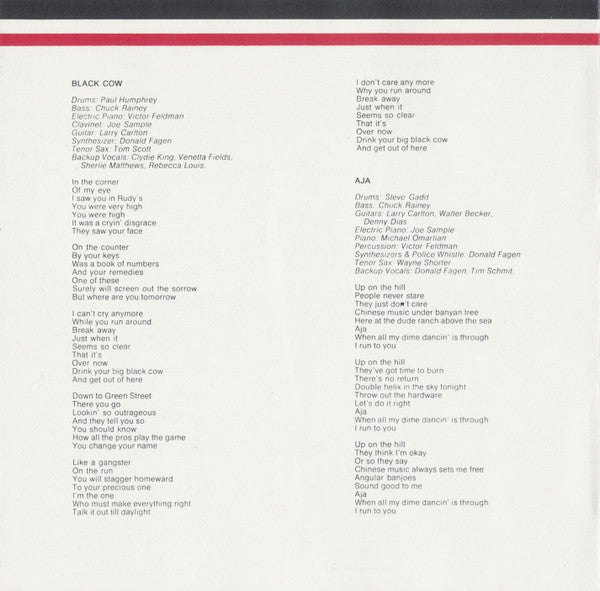 Steely Dan : Aja (CD, Album, Club, RE)