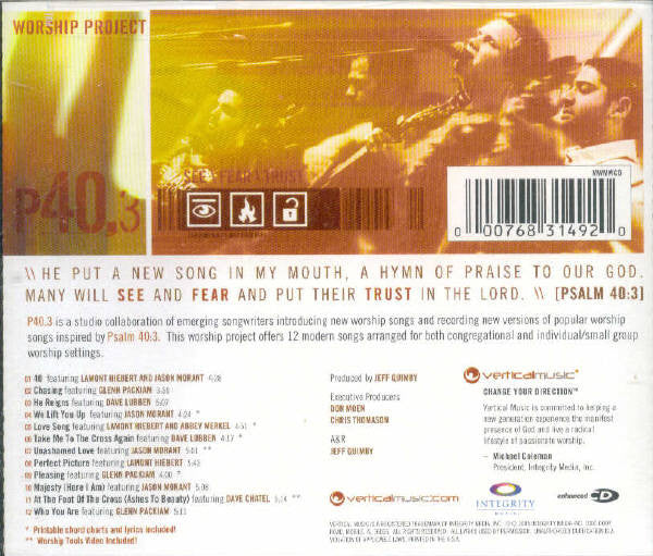 P40.3 : Worship Project P40.3 (CD, Album)