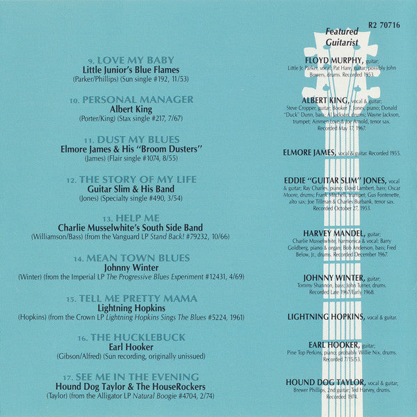 Various : Guitar Player Presents Legends Of Guitar - Electric Blues, Vol. 1 (CD, Comp)