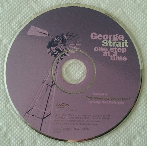 George Strait : One Step At A Time (HDCD, Album, Club)