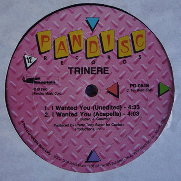 Trinere : I Wanted You (12")