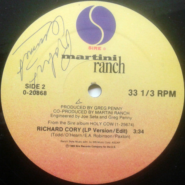 Martini Ranch : Reach (12")