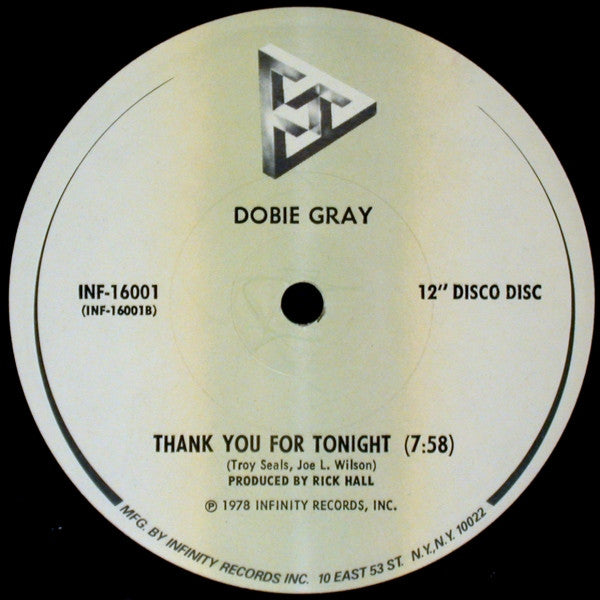 Dobie Gray : You Can Do It / Thank You For Tonight (12", Single)