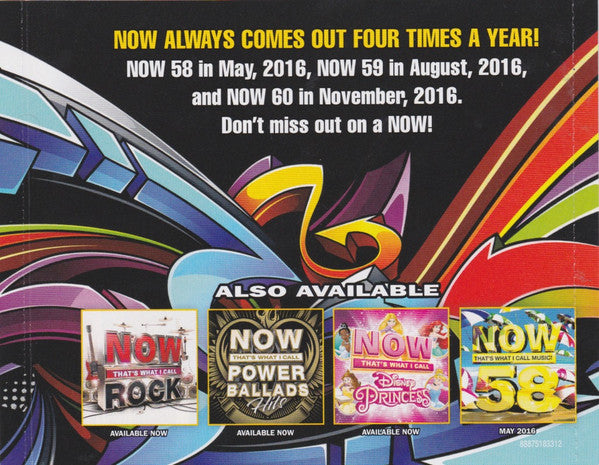Various : Now That's What I Call Music! 57 (CD, Comp)