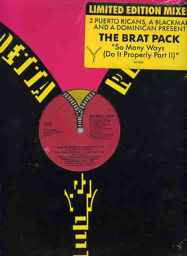 The Brat Pack : So Many Ways (Do It Properly Part II) (12", Single, Ltd, Promo)