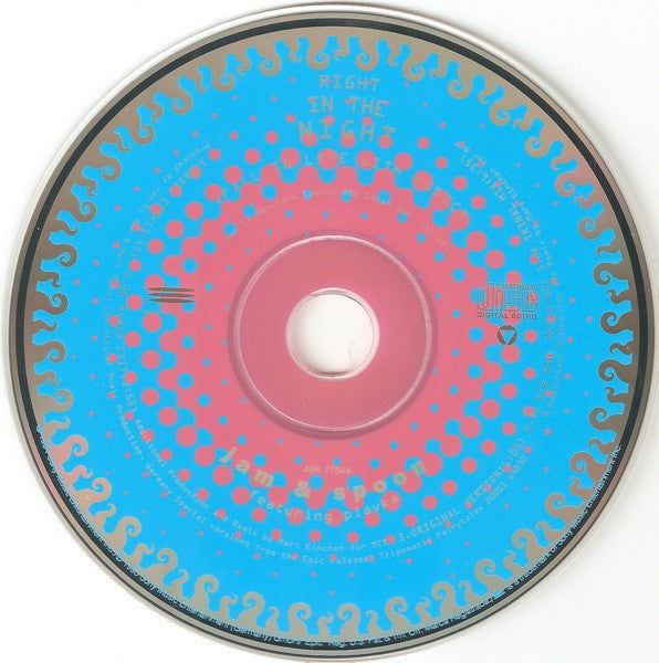 Jam & Spoon Featuring Plavka : Right In The Night (Fall In Love With Music) (CD, Maxi, RE)