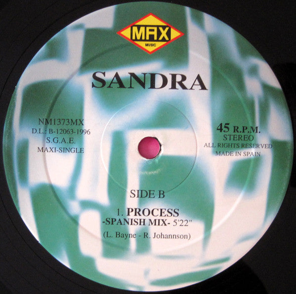 Sandra (4) : Process (12", Maxi)
