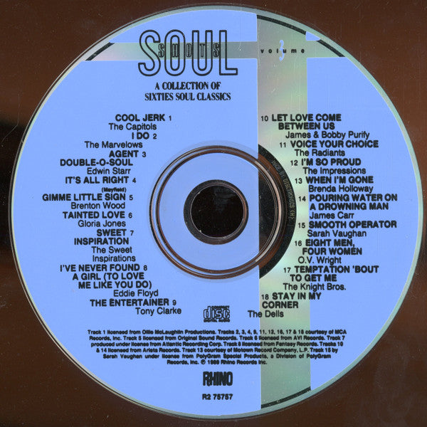 Various : Soul Shots Volume 3 (A Collection Of Sixties Soul Classics) (CD, Comp)