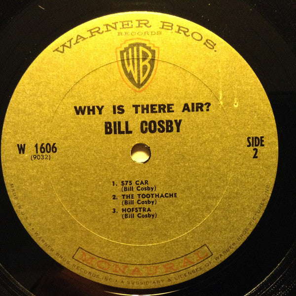 Bill Cosby : Why Is There Air? (LP, Album, Mono, San)