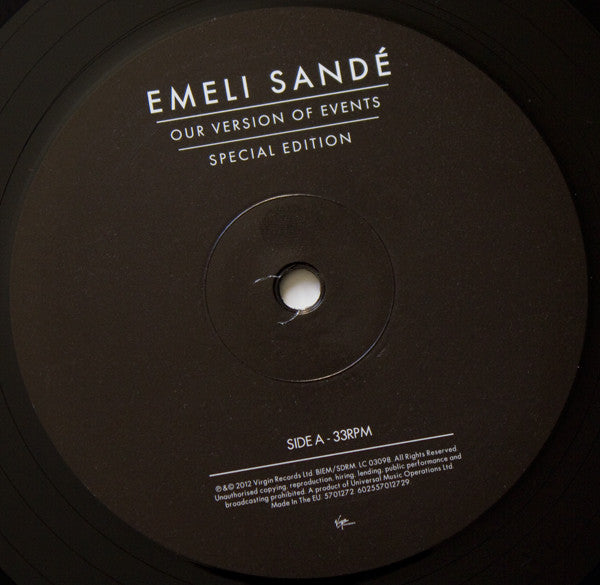 Emeli Sandé : Our Version Of Events (2xLP, Album, RE)