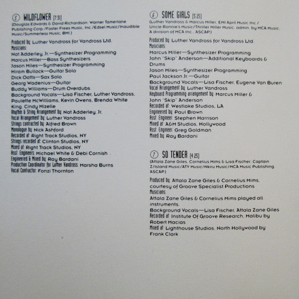 Lisa Fischer : So Intense (CD, Album, Club)