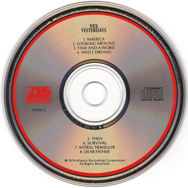 Yes : Yesterdays (CD, Comp, RE)