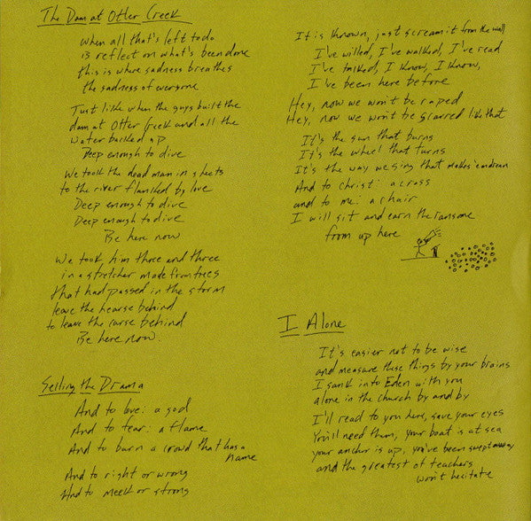 Live : Throwing Copper (CD, Album, Club, Red)