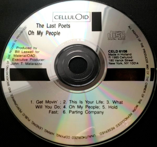 The Last Poets : Oh My People (CD, Album)