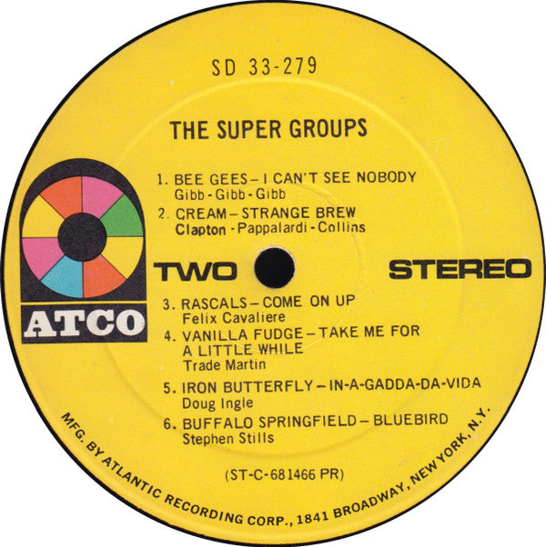 Various : The Super Groups (LP, Comp, PR )